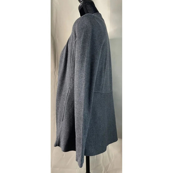 Talbots Grey Open Cardigan Pockets Women’s Long Sleeve Sweater NEW Size XS - Picture 4 of 6